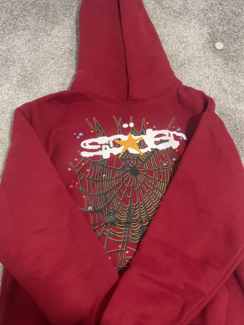 Men’s 1:1 sp3der hoodie size L pls dm for more info!!